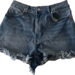 H&M Divided Women's Blue Jean Shorts
